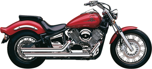 Cobra Speedster Slashdown F/S Chr Yam V-Star 1100 99-09 2817