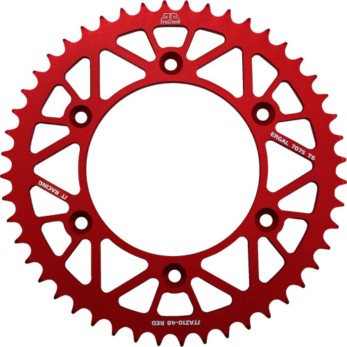 Jt Sprockets Rear Sprocket - Honda/Beta - Red - 48 Tooth Jta210.48Red Jt Sprockets Rear Sprocket - Honda/Beta - Red - 48 Tooth Jta210.48Red