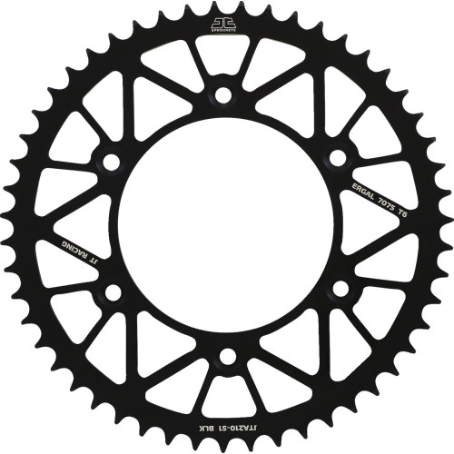 Jt Sprockets Jta210.51Blk Sprocket Rl 51T Hon Blk
