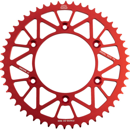 Jt Sprockets Rear Sprocket - Honda/Beta - Red - 52 Tooth Jta210.52Red Jt Sprockets Rear Sprocket - Honda/Beta - Red - 52 Tooth Jta210.52Red