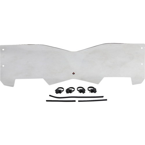 Klock Werks Flare Windshield - 9-3/4" - Clear - Rzr Kww-05-0525 Klock Werks Flare Windshield - 9-3/4" - Clear - Rzr Kww-05-0525