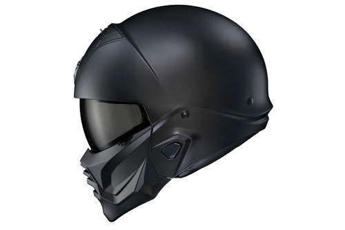 Scorpion Exo Cv2-0105 Covert 2 Open-Face Helmet Matte Black Lg