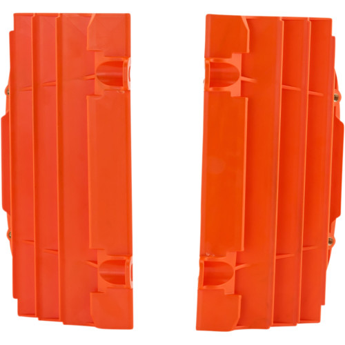 Ufo Replacement Radiator Louvers - Orange - Ktm Ac02466 Ufo Replacement Radiator Louvers - Orange - Ktm Ac02466