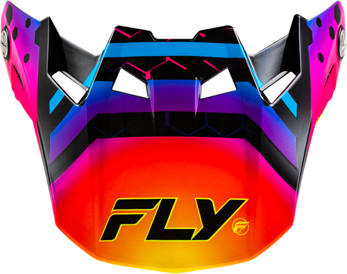 Fly Racing Formula Cc Tektonic Visor Black/Sunset Md/Lg 73-4341