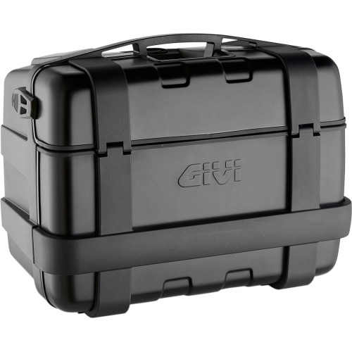Givi Trekker Side Or Top Case - Silver - 46 Liter Trk46Bpack2A Givi Trekker Side Or Top Case - Silver - 46 Liter Trk46Bpack2A