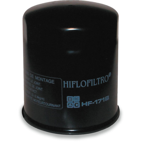 Hiflofiltro Hf171B Oil Filter Blk Twin Cam