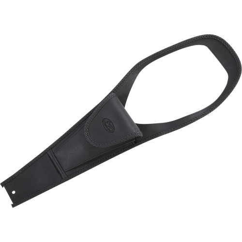 Mustang Pouch Tank Bib - Smooth - Black - Yamaha 93304