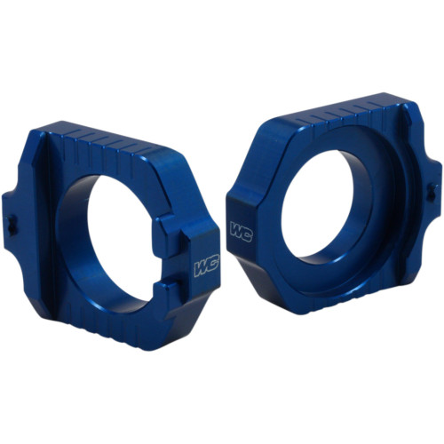 Works Connection Elite Axle Block Kit - Blue 17-250 Works Connection Elite Axle Block Kit - Blue 17-250