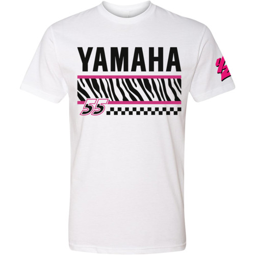 Yamaha Apparel Yamaha Motosport T-Shirt - White - Medium Np21S-M1946-M
