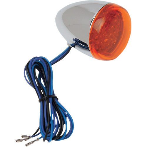 Chris Products Led Turn Signal - Chrome/Amber 8501A-Led