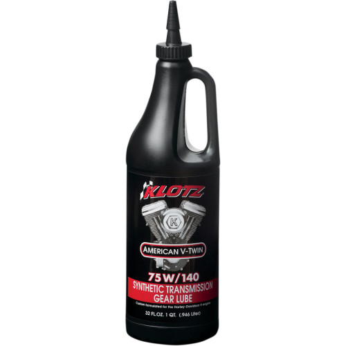 Klotz Oil Big Twin Synthetic Transmission Lube - 75W-140 - 1 U.S. Quart Kh-Gl140