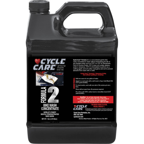 Cycle Care Formulas Formula 2 Bike Wash - 1 U.S. Gal. 02128 Cycle Care Formulas Formula 2 Bike Wash - 1 U.S. Gal. 02128