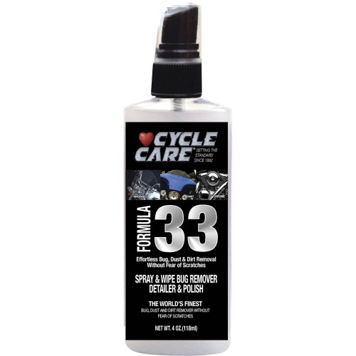 Cycle Care Formulas Formula 33 Detailer & Bug Remover - 4 U.S. Fl Oz 33004