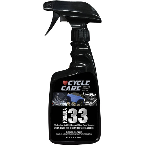 Cycle Care Formulas Formula 33 Detailer & Bug Remover - 22 U.S. Fl Oz 33022
