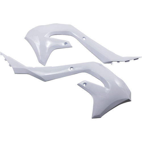 Cycra Powerflow Shrouds - White 1Cyc-1871-42 Cycra Powerflow Shrouds - White 1Cyc-1871-42