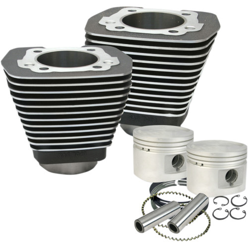 S&S Cycle 910-0182 Cylinder/Pstn Kt 84-99Blk