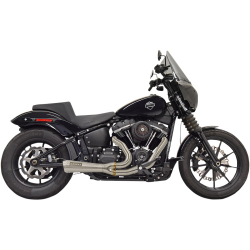 Bassani Xhaust 1S73Ss Exhaust 2:1 Shrt M8 Ss St