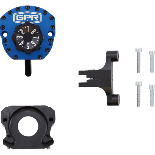 Gpr Steering Damper - Blue - V5-S - R6 5-5011-4023B Gpr Steering Damper - Blue - V5-S - R6 5-5011-4023B