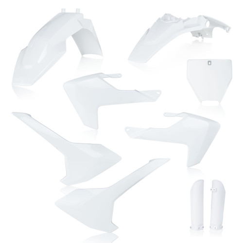 Acerbis 2731980002 Full Plastic Kit White