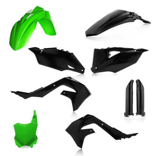 Acerbis Full Plastic Kit Kaw Green/Black 2736291089 Acerbis Full Plastic Kit Kaw Green/Black 2736291089