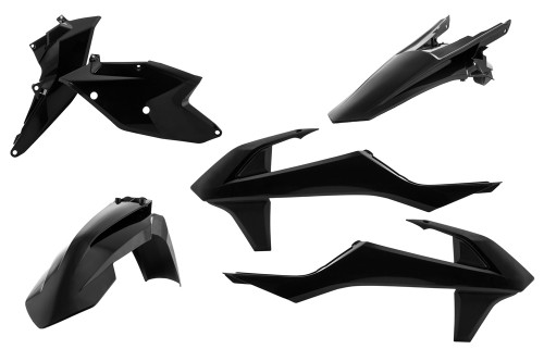 Acerbis Plastic Kit Black 2634060001 Acerbis Plastic Kit Black 2634060001
