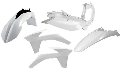 Acerbis 2205470002 Plastic Kit White