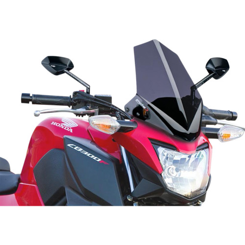 Puig Hi-Tech Parts New Generation Windscreen - 11-5/8" - Smoke - Cb300F 7655H