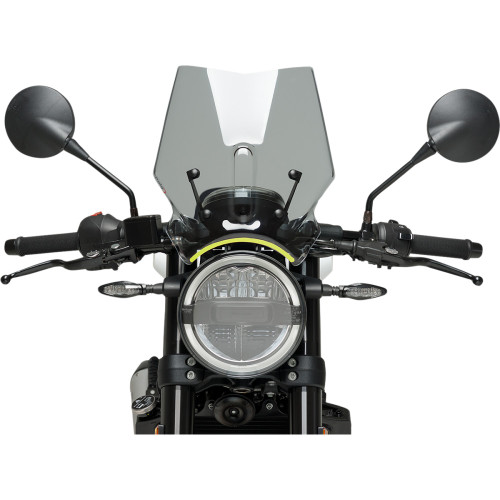 Puig Hi-Tech Parts New Generation Windscreen - 12-1/2" - Light Smoke - Husqvarna 9702H Puig Hi-Tech Parts New Generation Windscreen - 12-1/2" - Light Smoke - Husqvarna 9702H