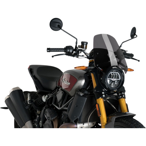 Puig Hi-Tech Parts New Generation Windscreen - Dark Smoke - Ftr 1200 3834F