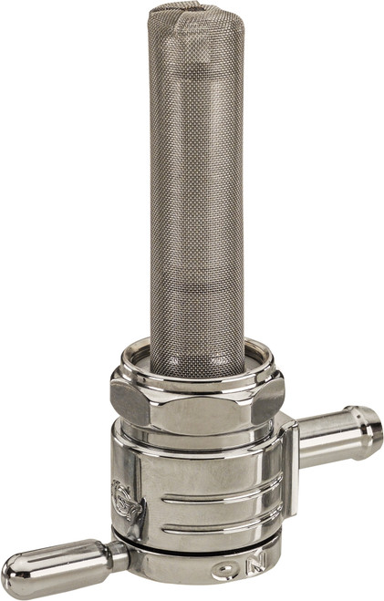 Golan 76-312S-Cs 22Mm Petcock Straight Chrome 5/16 Hose