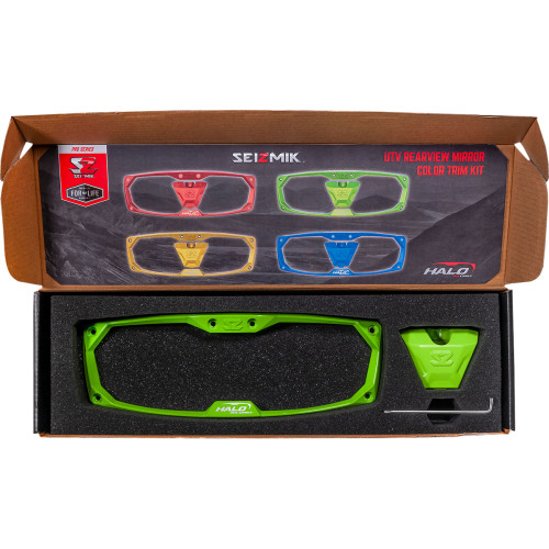 Seizmik Trim Kit - Halo-Ra Series/Rear View/Mirror - Green 56-18101 Seizmik Trim Kit - Halo-Ra Series/Rear View/Mirror - Green 56-18101