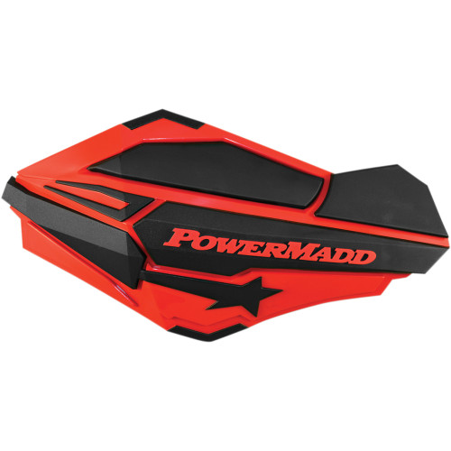 Powermadd Handguards - Polaris Red/Black 34402