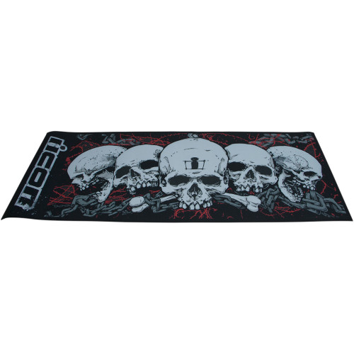 Absorbent Pit Pad - Large - Skull