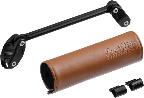 Zeta Ze47-9611 Handlebar Bar Pad Set 165Mm Brown Pad W/185Mm Brace