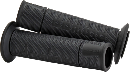 Domino Racing A450 Road Racing Grips Anthracite/Black Pair A45041C4070B7-0