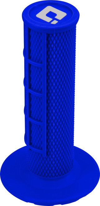 Odi Half Waffle Lock-On Grip Blue H36Hwu Odi Half Waffle Lock-On Grip Blue H36Hwu