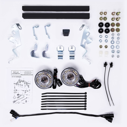 Pathfinder Led Fog Light Kit Multifunction+Drl Hon G20Mfs Pathfinder Led Fog Light Kit Multifunction+Drl Hon G20Mfs