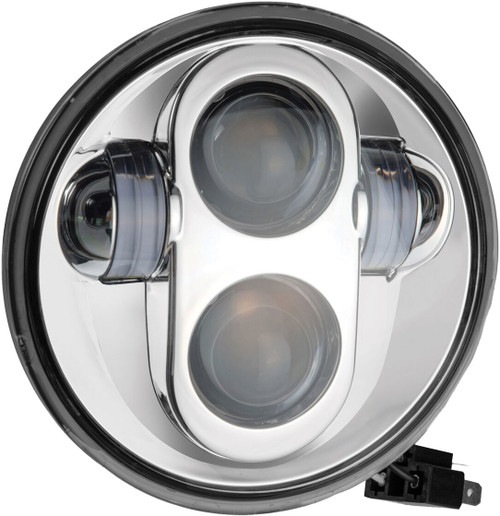 Pathfinder 5 3/4" Led Headlight Chrome High Definition Hd5Mc Pathfinder 5 3/4" Led Headlight Chrome High Definition Hd5Mc