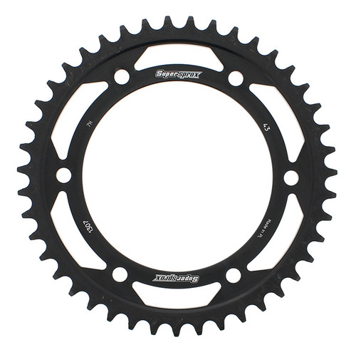 Supersprox Rfe-1307-43-Blk Rear Sprocket Steel 43T-525 Blk Hon