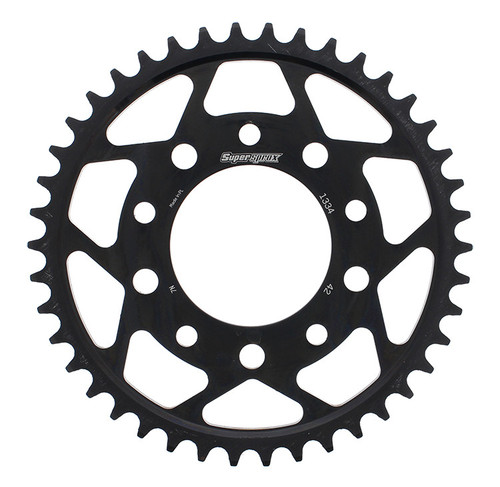 Supersprox Rfe-1334-42-Blk Rear Sprocket Steel 42T-530 Blk Hon/Tri