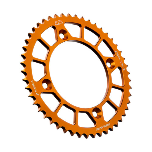 Jt Jta895.49Org Rear Racelite Sprocket Alum 49T-428 Org Husq/Ktm