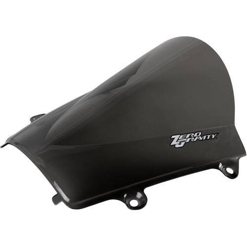 Zero Gravity Double Bubble Windscreen - Smoke - 600Rr 16-408-02 Zero Gravity Double Bubble Windscreen - Smoke - 600Rr 16-408-02