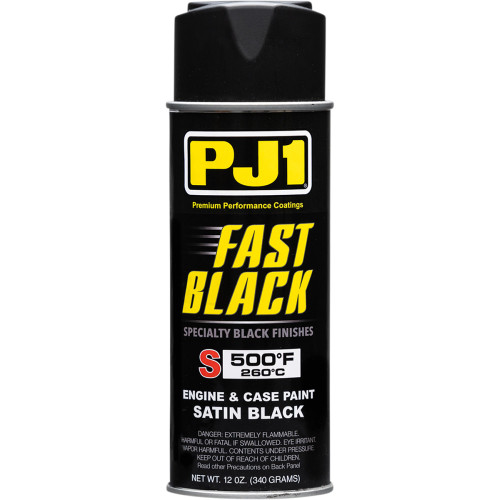 Pj1/Vht High-Temperature Paint - Satin Black - 12 Oz. Net Wt. - Aerosol 16-Sat