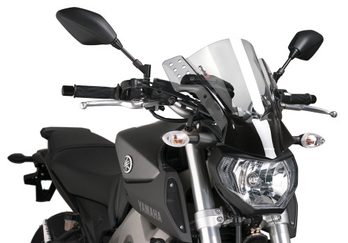 Puig 5881W Windscreen Rafale Bar Mount Clear