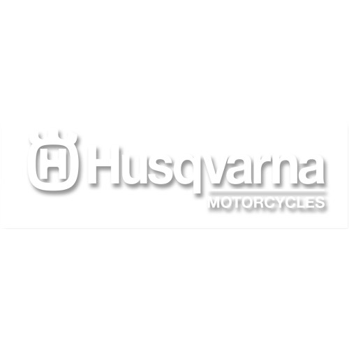 Factory Effex 22-94650 Decal 1' Die Cut Husq Wht