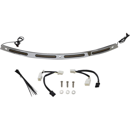 Custom Dynamics Windshield Trim - Sequential Turn Signals - Chrome Cd-Wt2-Seq-01-C Custom Dynamics Windshield Trim - Sequential Turn Signals - Chrome Cd-Wt2-Seq-01-C