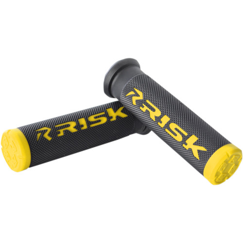 Risk Racing Grips - Fusion 2.0 - Atv - Yellow 00293 Risk Racing Grips - Fusion 2.0 - Atv - Yellow 00293