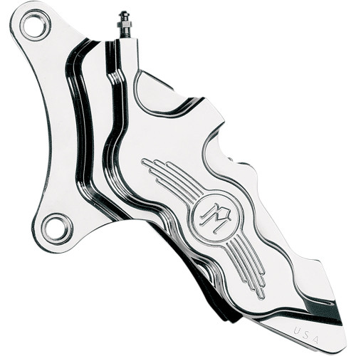 Performance Machine (Pm) 6 Piston Caliper - 13" - Left - Chrome 0051-2913-Ch