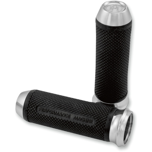 Performance Machine (Pm) Grips - Elite - Tbw - Chrome 0063-2028-Ch Performance Machine (Pm) Grips - Elite - Tbw - Chrome 0063-2028-Ch