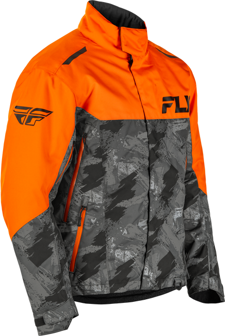 Fly Racing 470-5408L Snx Pro Jacket Orange/Black Lg